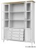 Шкаф для книг Квадро-С 422С/04