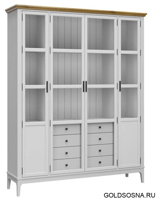 Шкаф для книг Квадро-С 422С/04