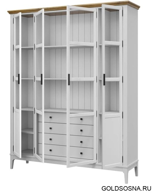 Шкаф для книг Квадро-С 422С/04