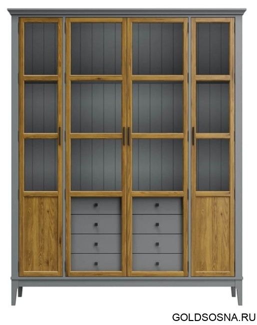 Шкаф для книг Квадро-С 422С/04