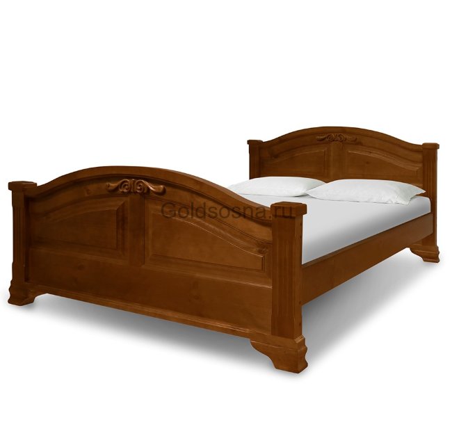 Кровать Леонсия с резьбой Кровать Леонсия с резьбой